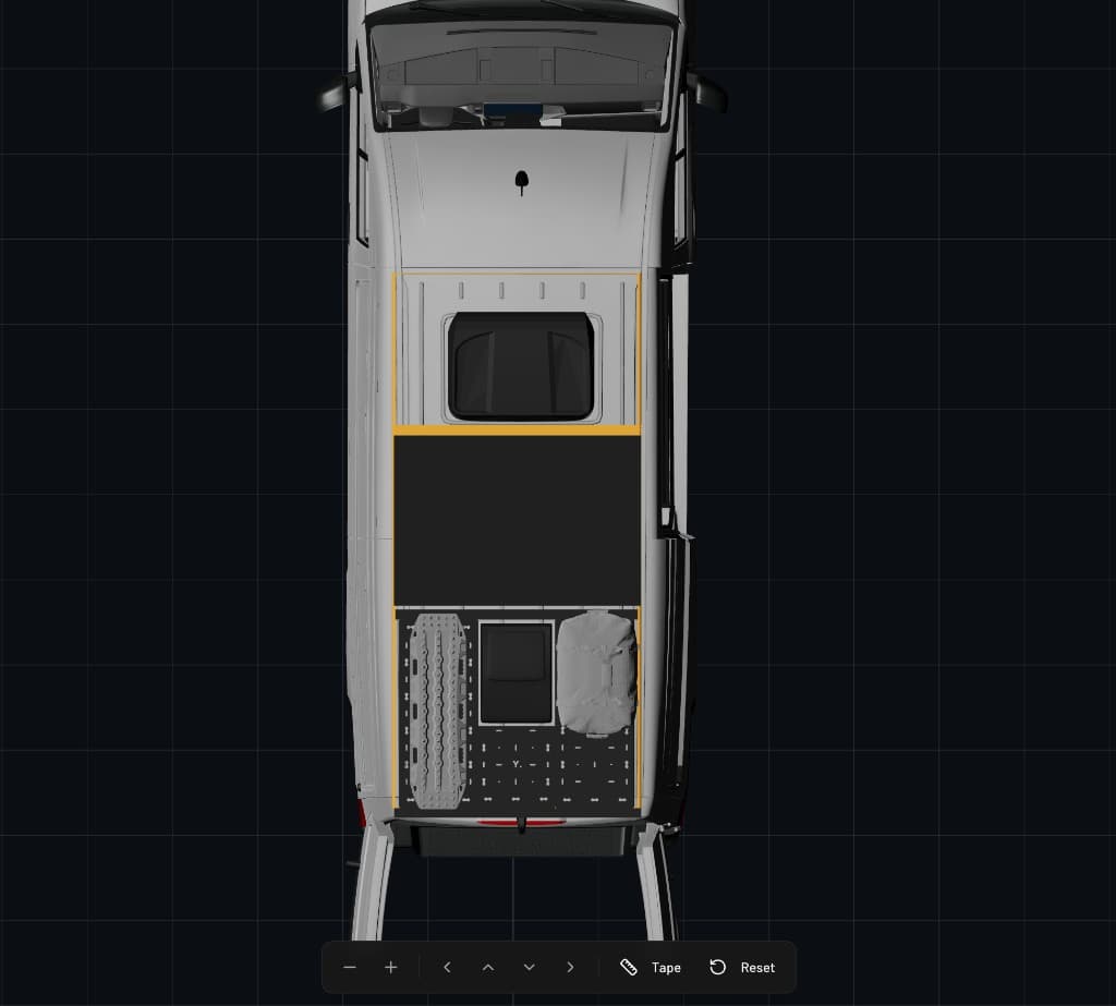 Interactive Roof Rack Designer preview