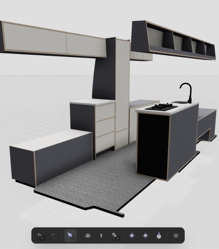 Storm Grey furniture finish preset
